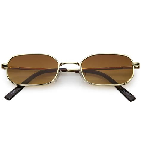 small rectangle frame sunglasses